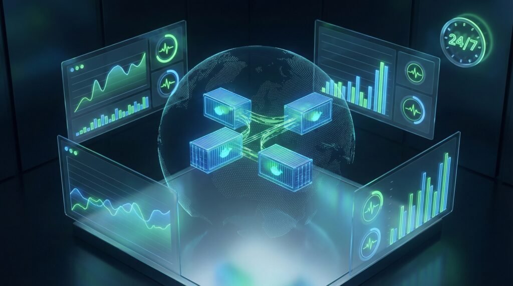 Docker Swarm Cluster with 247 Monitoring